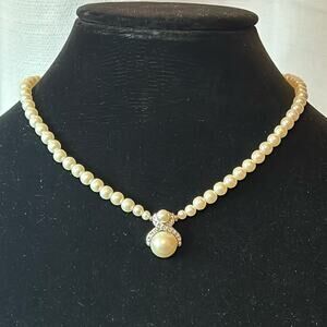 Vintage Marvella Faux Pearl Necklace #32